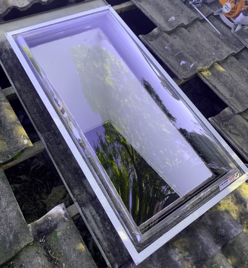 renovation de skydome sur toiture