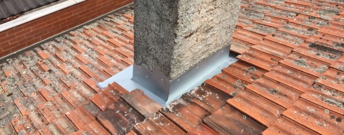 changement de solins cheminée
