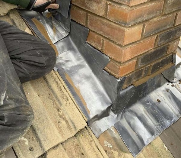 reparation de solins en zinc
