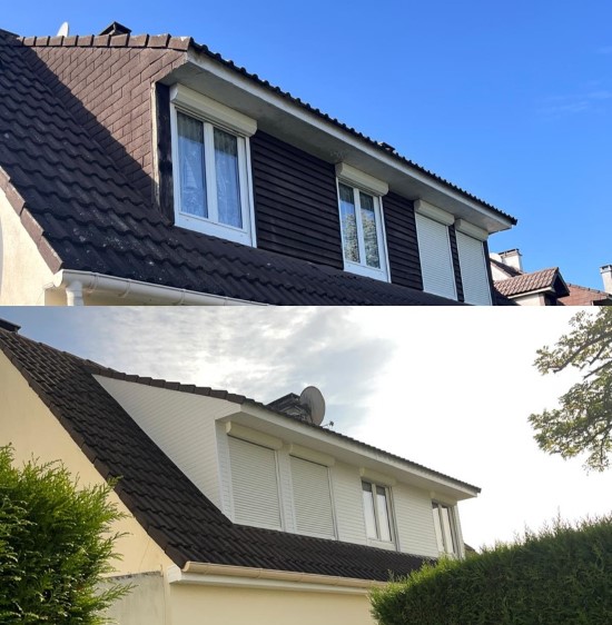 remplacement d'un bardage habillage
