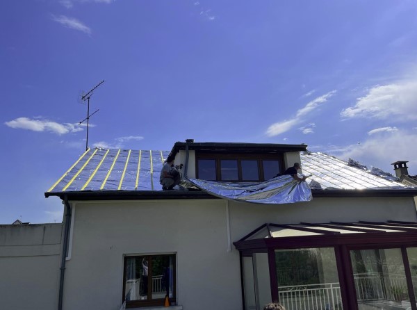 renovation et isolation de toit